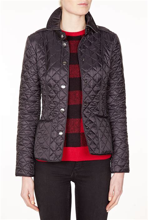 burberry quilted coat belt|Burberry brit quilted lightweight coat.